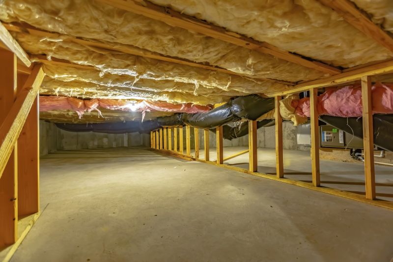 Encapsulated Crawlspace from Below